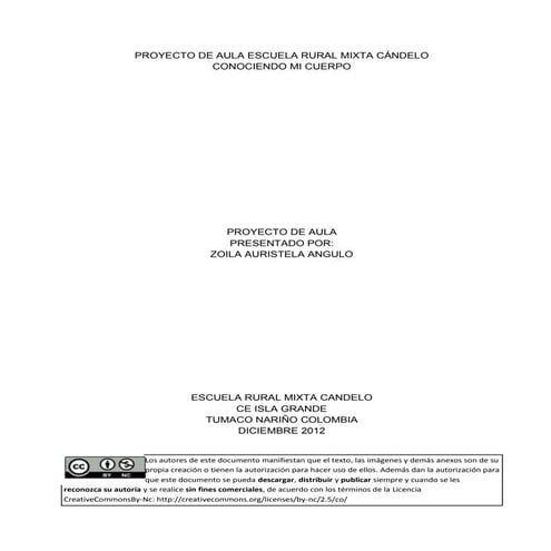 Proyecto de aula | PPT