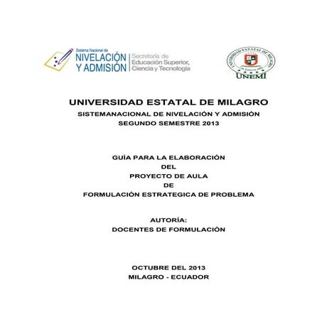 Proyecto de aula | DOCX