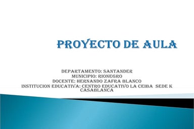Proyecto de aula sede k casablanca.2