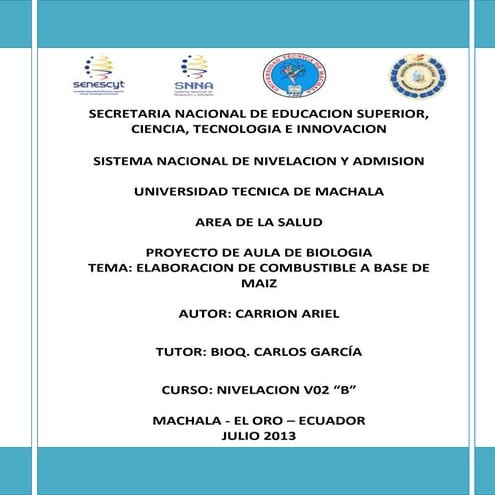 Proyecto de biologia