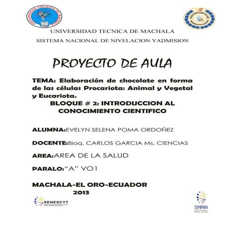 MI PROYECTO DE BIOLOGIA