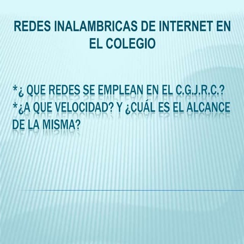 Proyecto de campo (tisg)