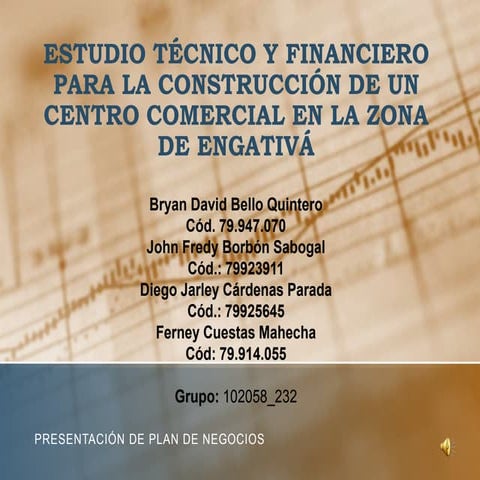 Proyecto de centro comercial 102058 232