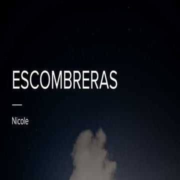 Escombreras 