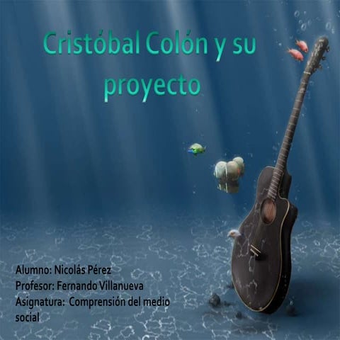 Proyecto de cristobal colon