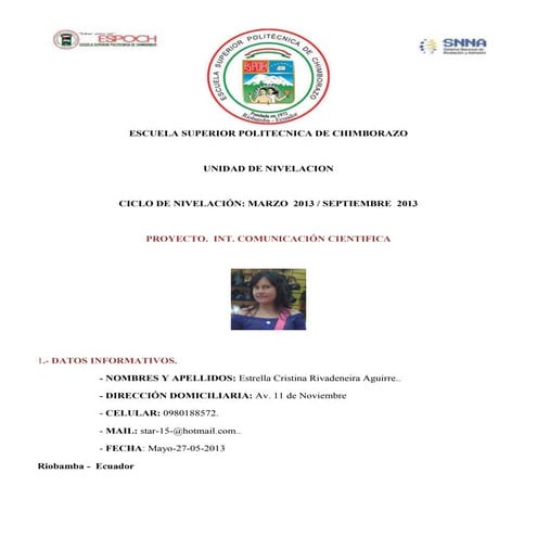 Proyecto de  introduccion