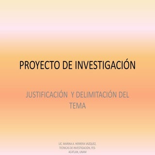 Proyecto de investigacion seleccion...