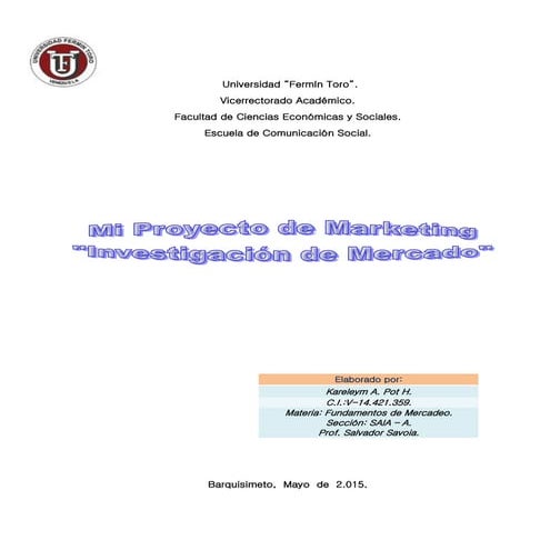 Proyecto de marketing. parte 1