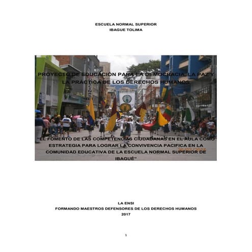 Proyecto Democracia ENSI 2017