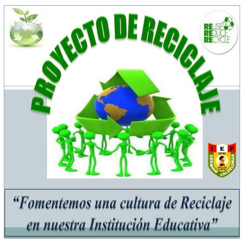 Proyecto de reciclaje 2014
