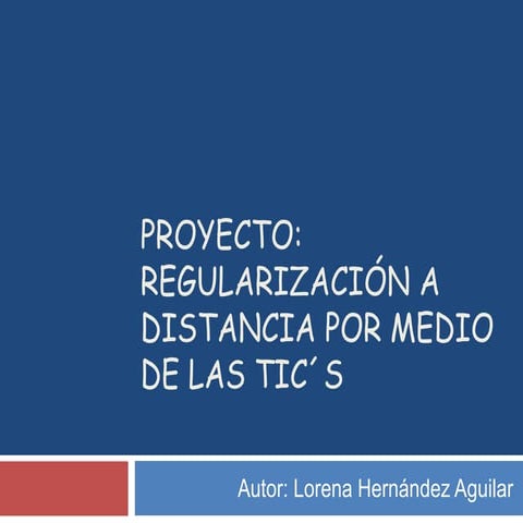 Proyecto de regularizacion matematica