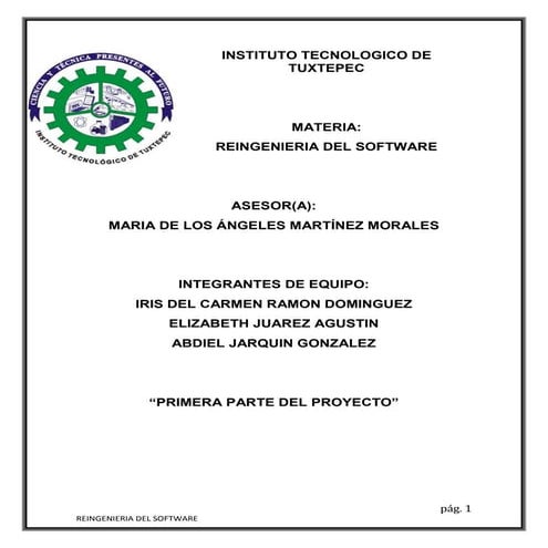 Proyecto de reingenieria