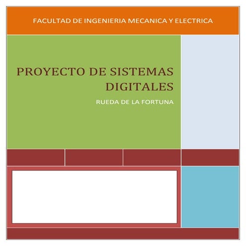 Proyecto de sistemas digitales