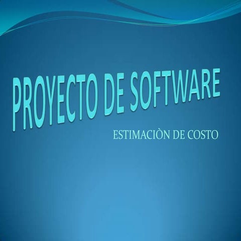 Proyecto de software