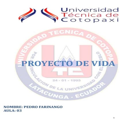 Proyecto de vida