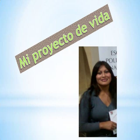 Proyecto de vida alexandra sigsa