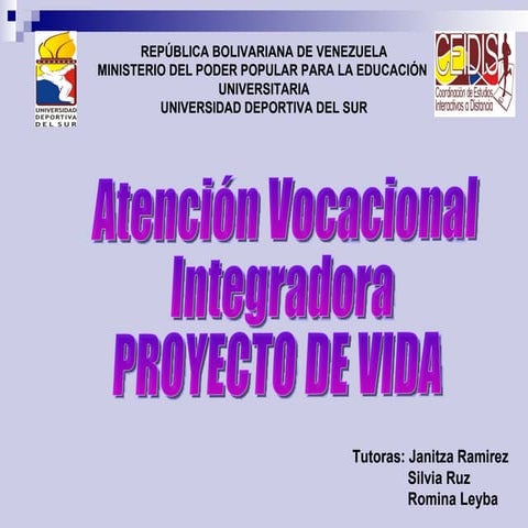 Proyecto de vida_ atención vocacional
