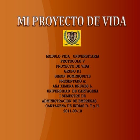 Proyecto de vida power