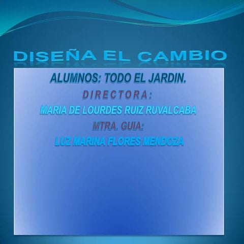 Proyecto diseño ambiental