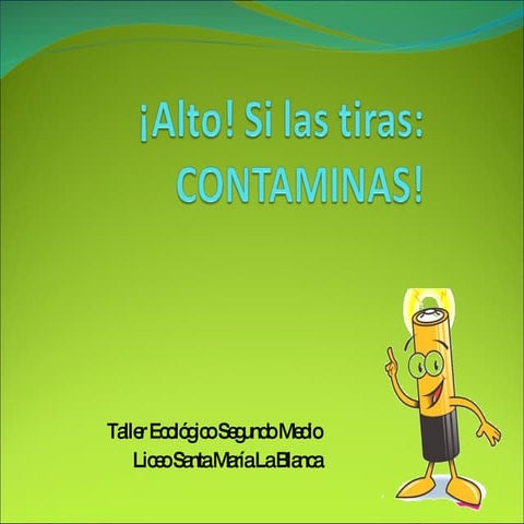 Proyecto Ecologico Pilas