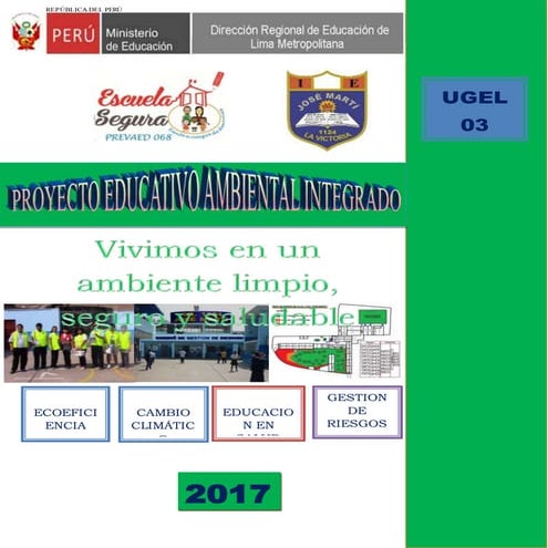 PROYECTO EDUCATIVO AMBIENTAL INTEGRADO