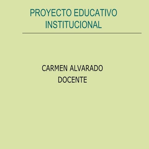 Proyecto educativo institucional[1]