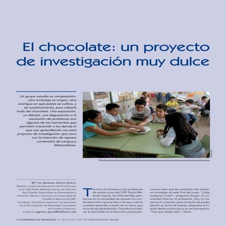 Proyecto el chocolate