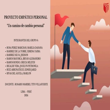 PROYECTO EMPATICO IV -  UCV LOS OLIVOS LIMA