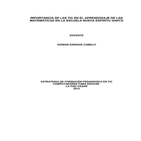 Proyecto espiritu santo