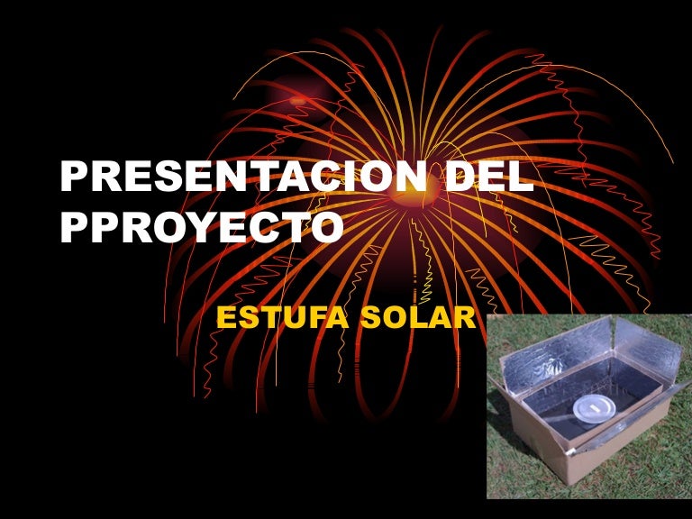Proyecto estufa solar
