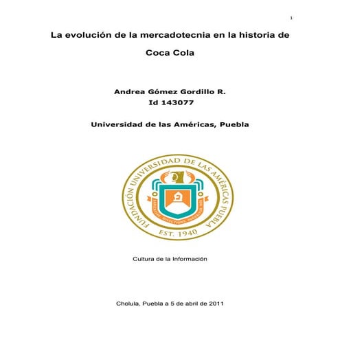 PROYECTO FINAL COCA COLA