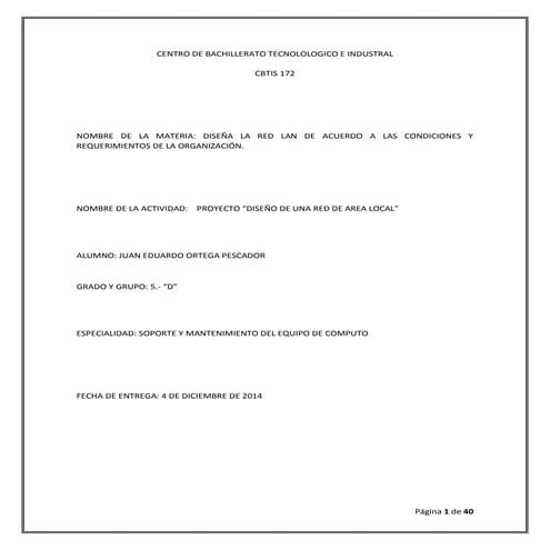 Proyecto final CBTIS 172