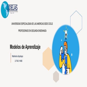 modelos de aprendizaje en el proceso de aprendizaje | PDF