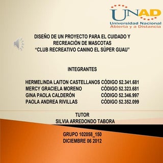 Proyecto final grupo 150