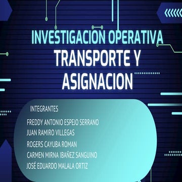 Proyecto Final de Investigación Operativa
