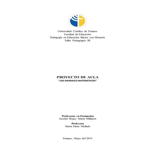Proyecto de aula | DOCX