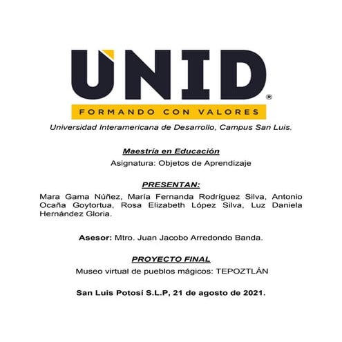 Proyecto final objetos de aprendizaje eq.4