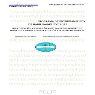 Proyecto Habilidades Sociales.