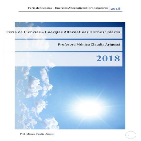 Proyecto hornos solares