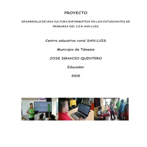 Proyecto informatica cedeño u