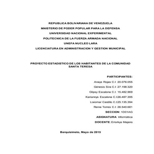 Proyecto informatica (Villa Acropolis) | DOCX