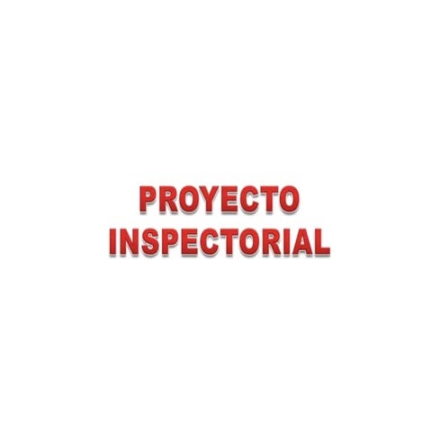 Proyecto inspectorial cbn