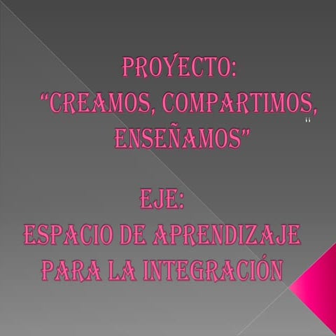 Proyecto integración