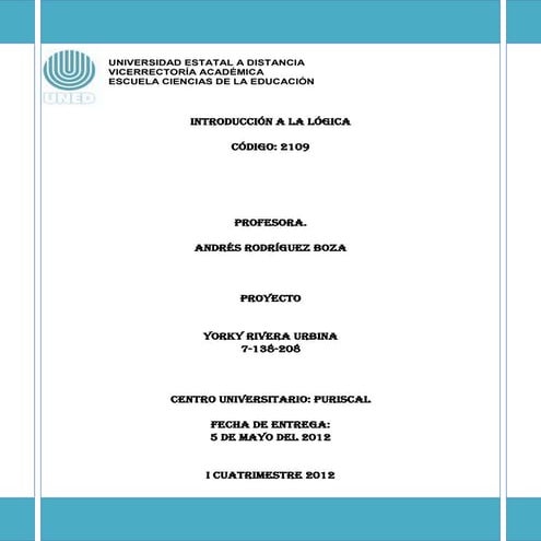 Proyecto introdución a la logica