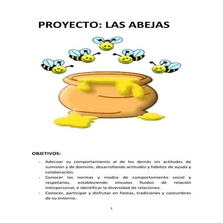 Proyecto las abejas