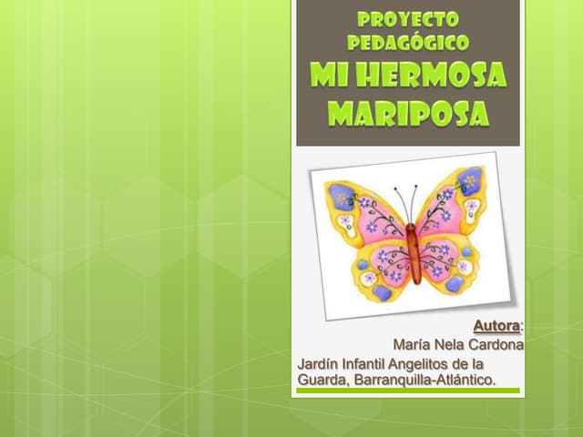 Proyecto Mi Hermosa Mariposa