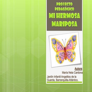 Proyecto Mi Hermosa Mariposa
