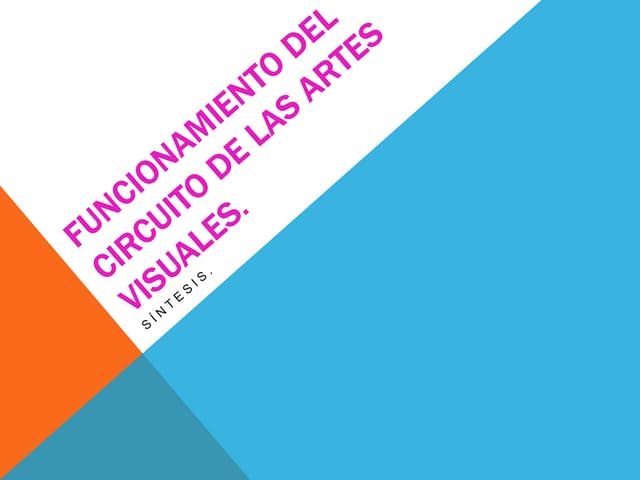 Funcionamiento del circuito de las ...