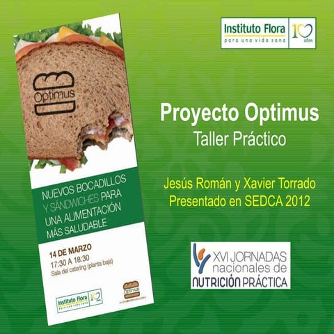 Proyecto Optimus. Taller Práctico