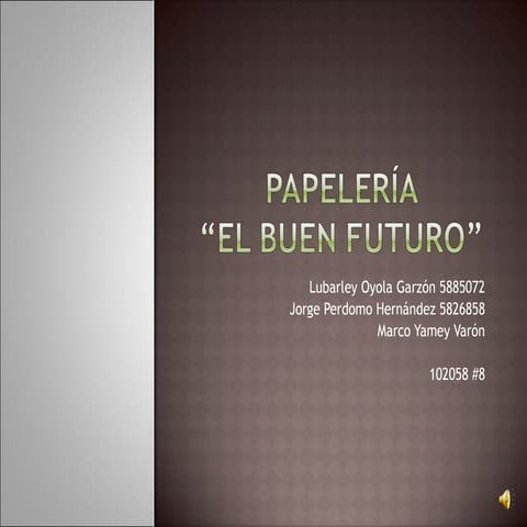 Proyecto papeleria el_buen_futuro